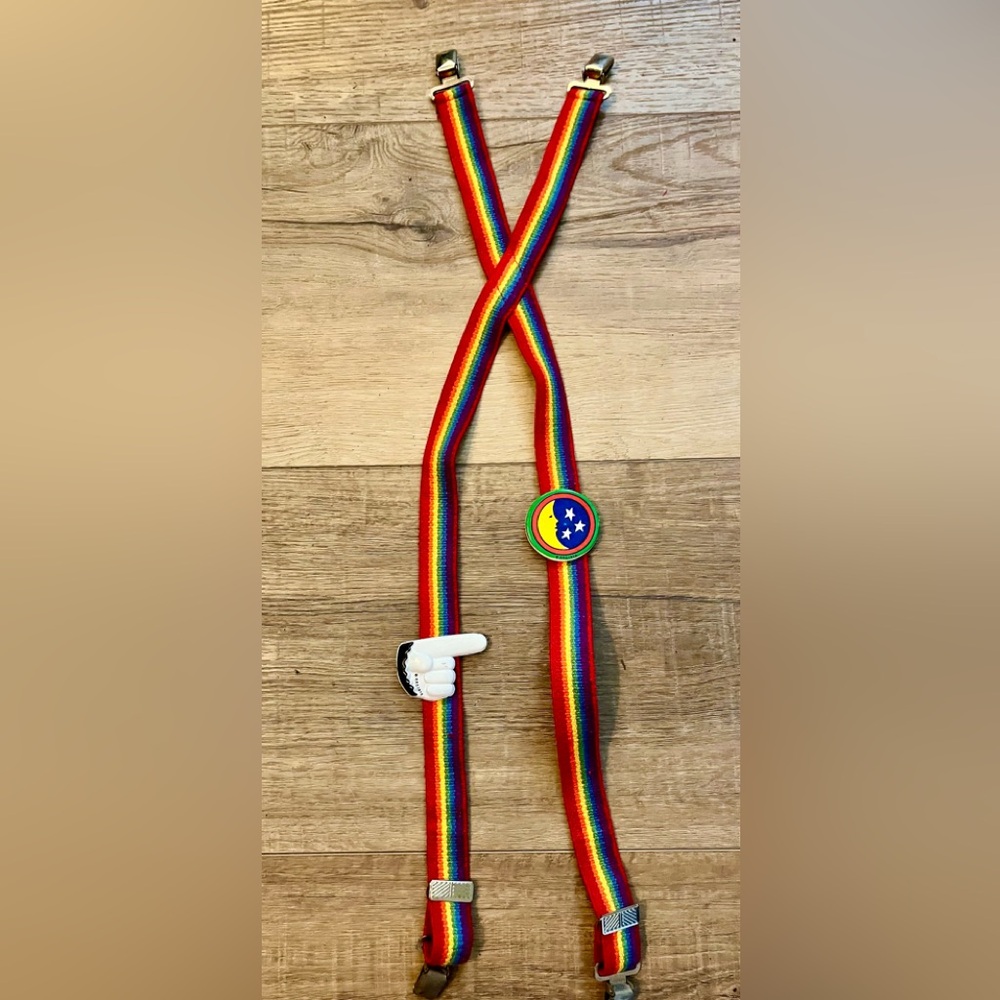 Vintage Mork from Ork 70’s-80’s Rainbow Suspenders PPC 1979